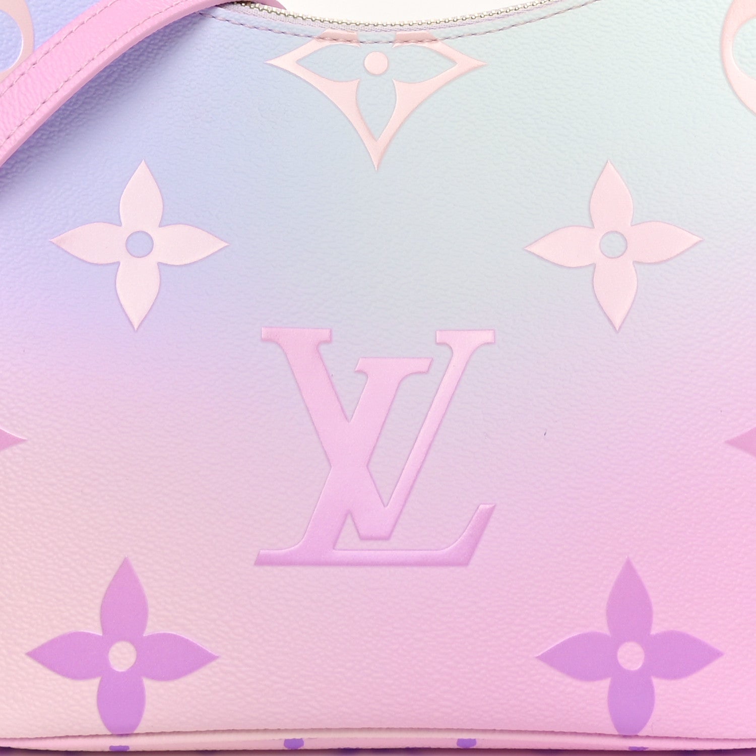 Louis Vuitton Monogram Giant Spring In The City Marshmallow Hobo PM Sunrise Pastel 8 of 10