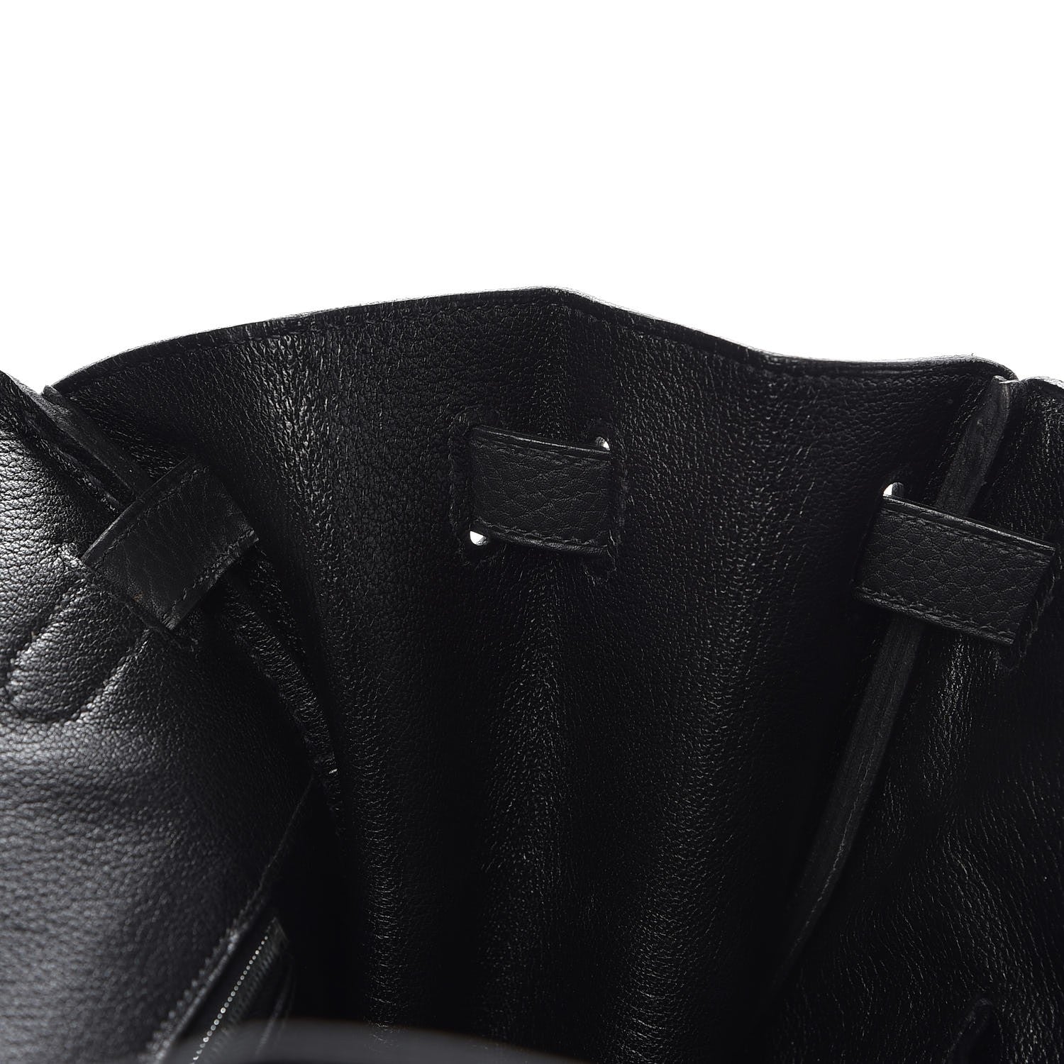 Hermes Taurillon Clemence Birkin 40 Black 9 of 36