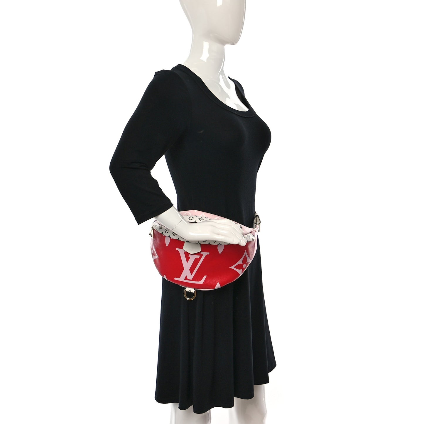 Monogram Giant Bumbag Rouge