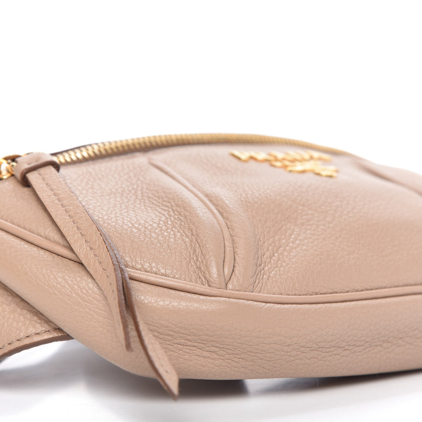 Vitello Daino Belt Bag Cammeo