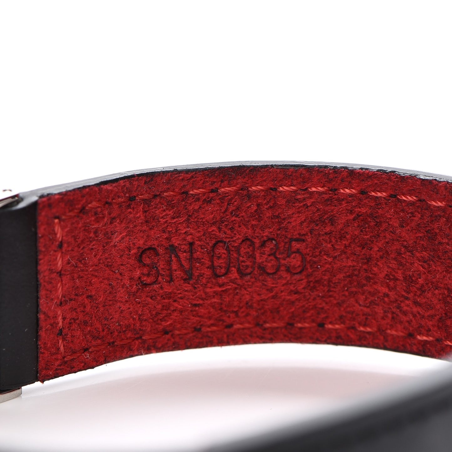 Mat Monogram Wish Bracelet Black