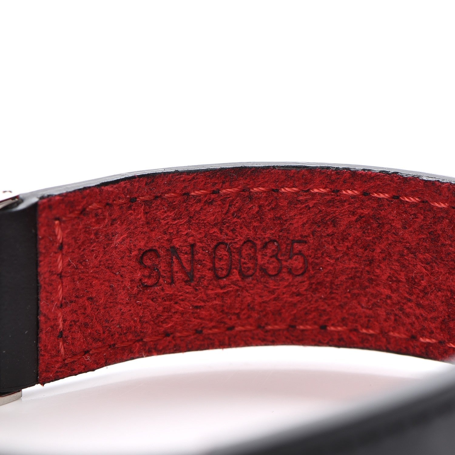 Louis Vuitton Mat Monogram Wish Bracelet Black 5 of 5