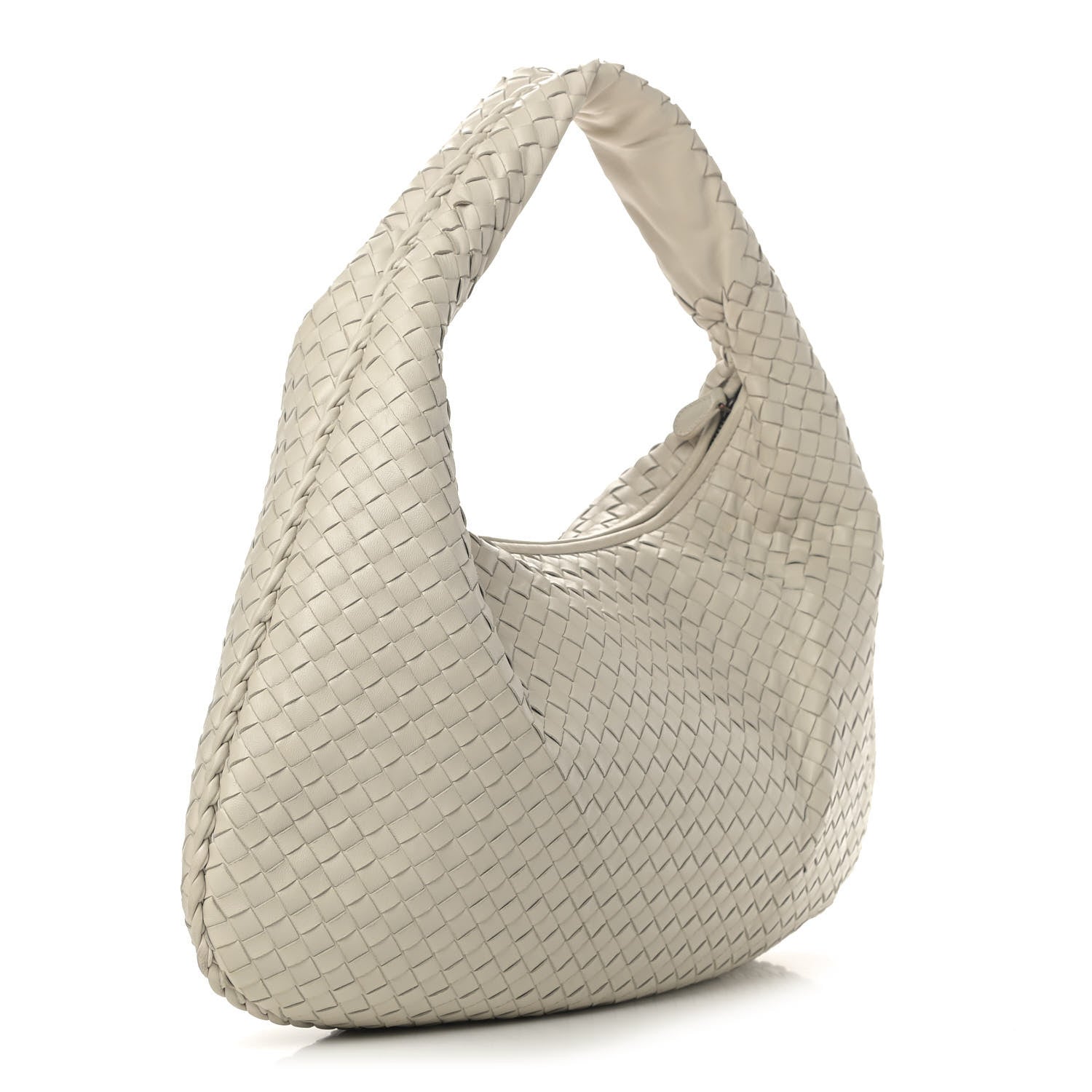 Bottega Veneta Nappa Intrecciato Medium Veneta Hobo Cream 2 of 5
