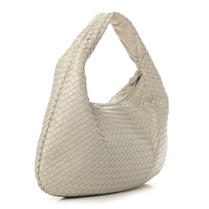 Bottega Veneta Nappa Intrecciato Medium Veneta Hobo Cream 2 of 5
