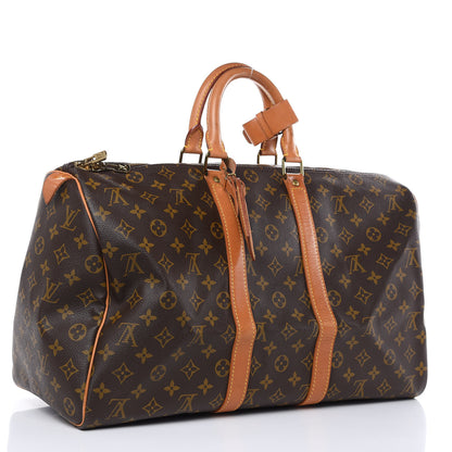 Louis Vuitton Monogram Keepall 45 3 of 17