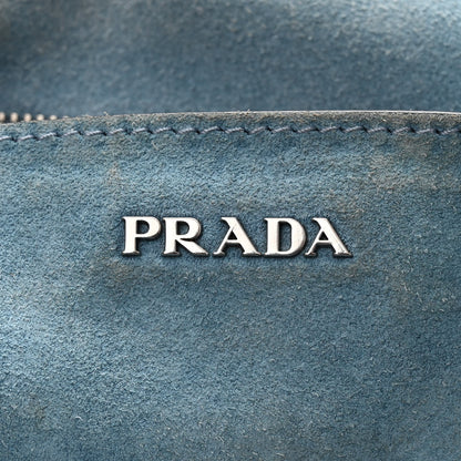 Prada Glace Calf Large Soft Cahier Bag Black Astrale 7 of 12