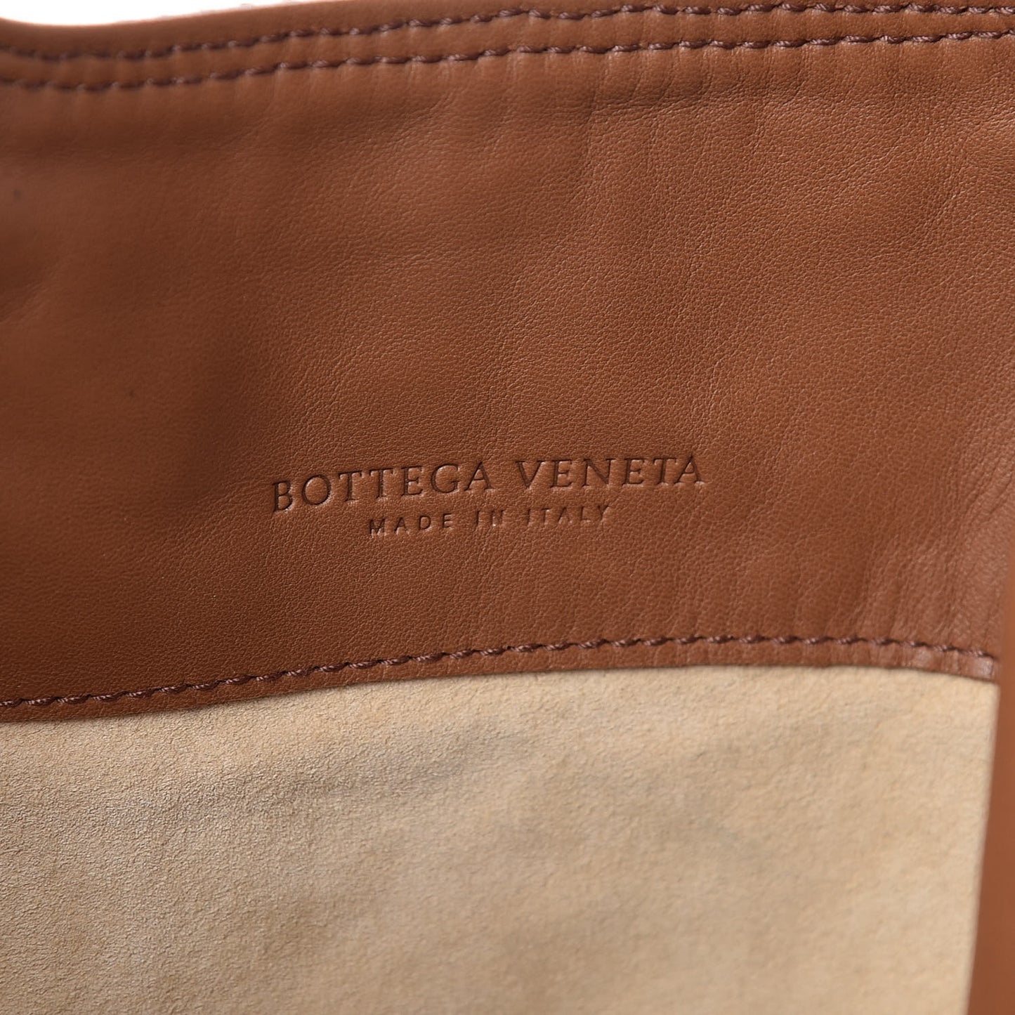 Nappa Intrecciato Perforated Regent Tote Noce