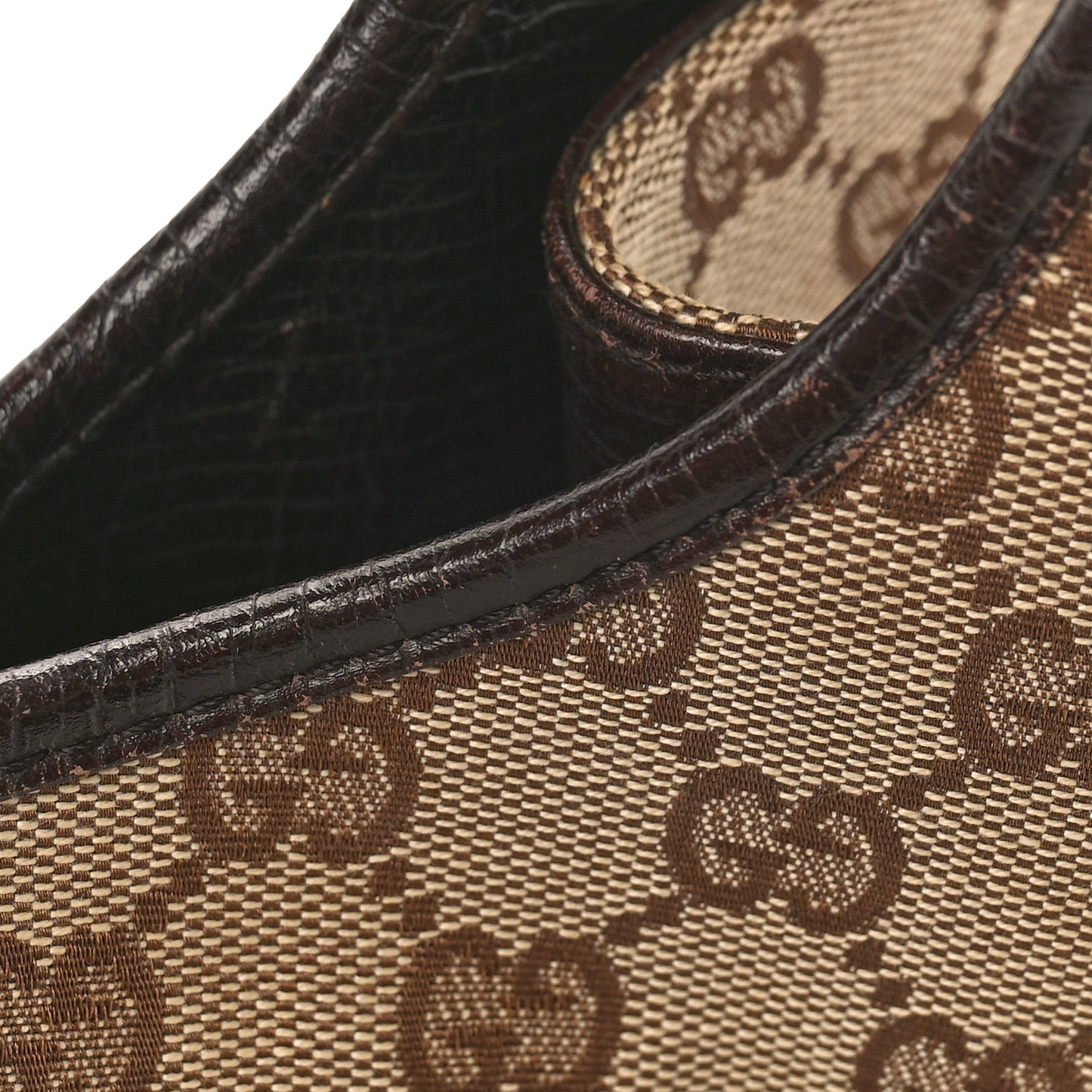 Monogram Small Bardot Bag Brown