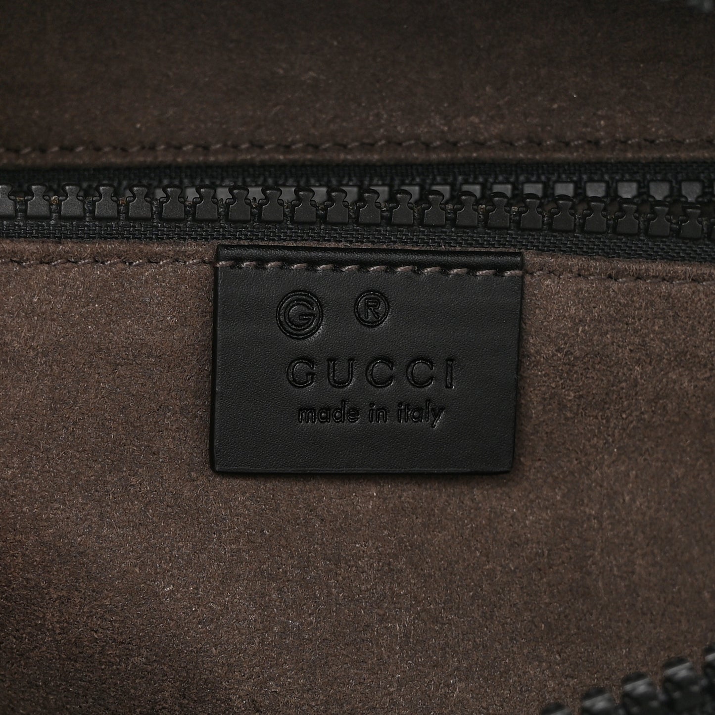 GG Supreme Monogram Large Belt Bag Beige Ebony Black