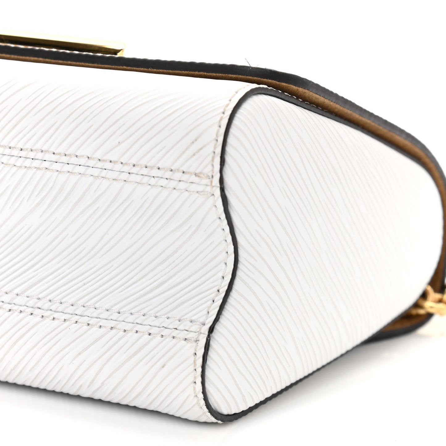 Epi Twist Shoulder Bag PM White