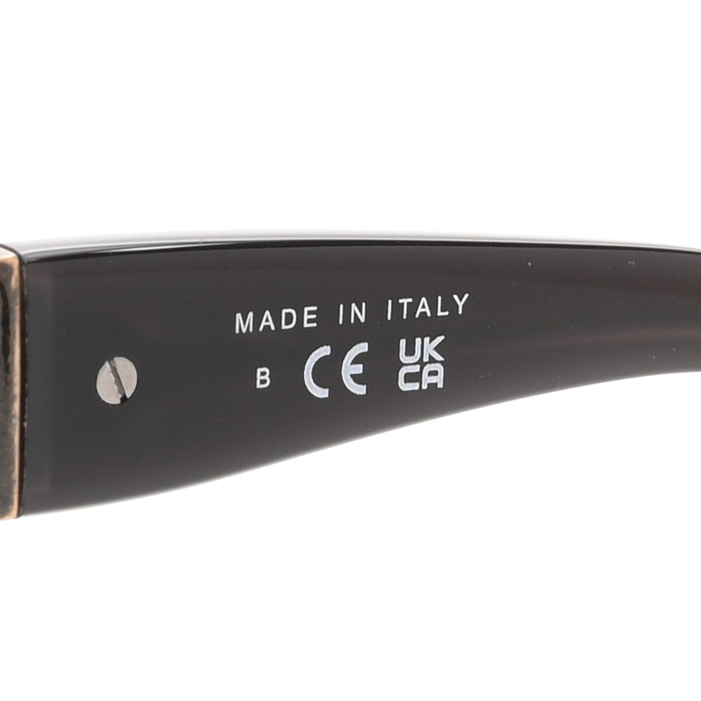 Acetate Lambskin Cat Eye Sunglasses 5538-Q Black