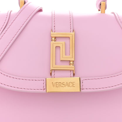 Versace Calfskin Greca Goddess Mini Top Handle Bag Pink 8 of 13