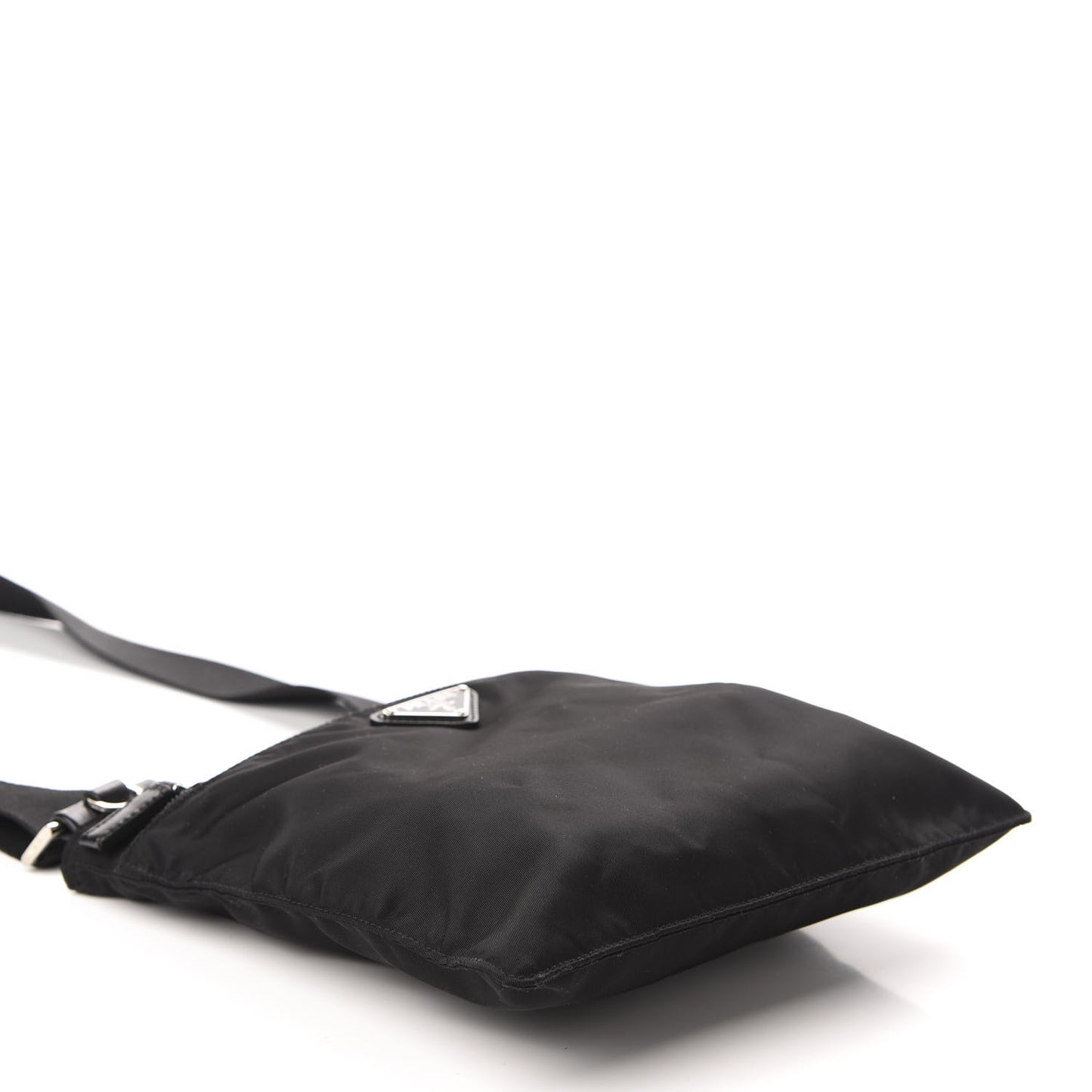 Tessuto Nylon Messenger Bag Black