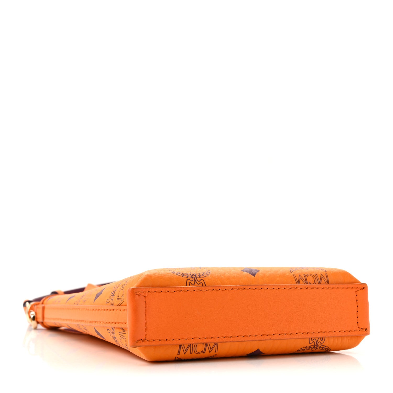 MCM Visetos Mini Aren Tote Orange 1822407 – FASHIONPHILE