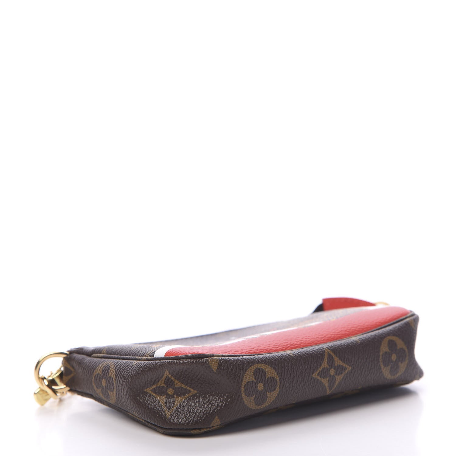 Louis Vuitton Monogram 2018 Christmas Animation Mini Cats Pochette Accessories 3 of 7