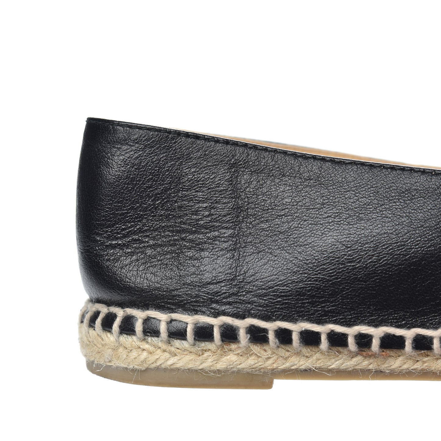 Lambskin CC Espadrilles 41 Black