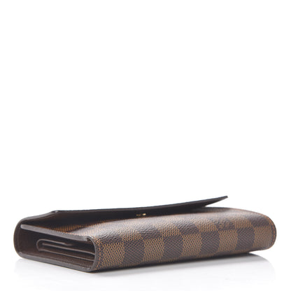 Louis Vuitton Damier Ebene Porte Tresor Etui Papier Wallet 4 of 9