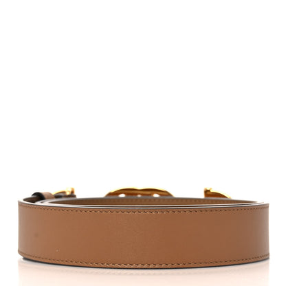 Gucci Calfskin Zumi 30mm Belt 85 34 Friky Taupe 2 of 5