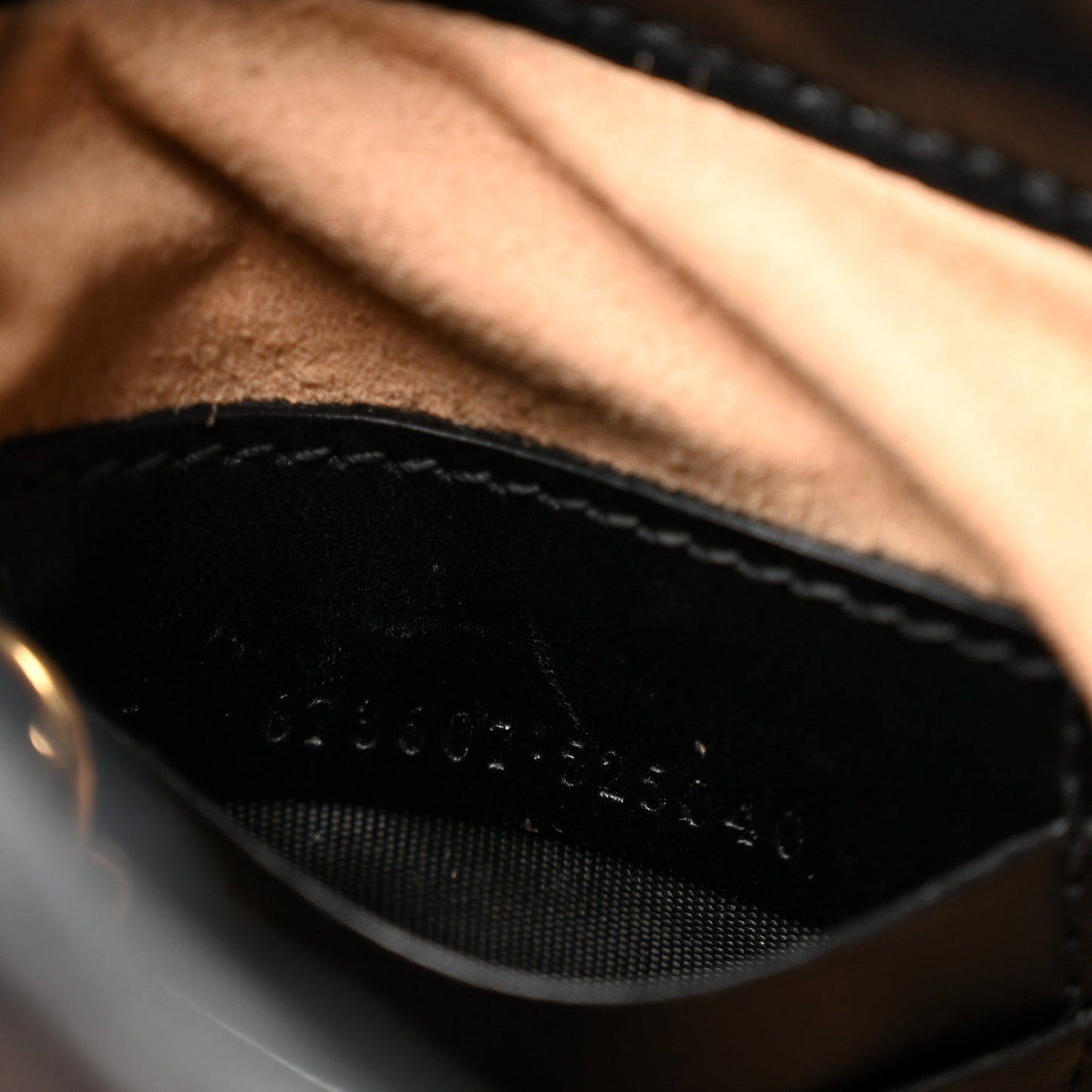 Calfskin Matelasse Mini GG Marmont 2.0 Bucket Bag Black