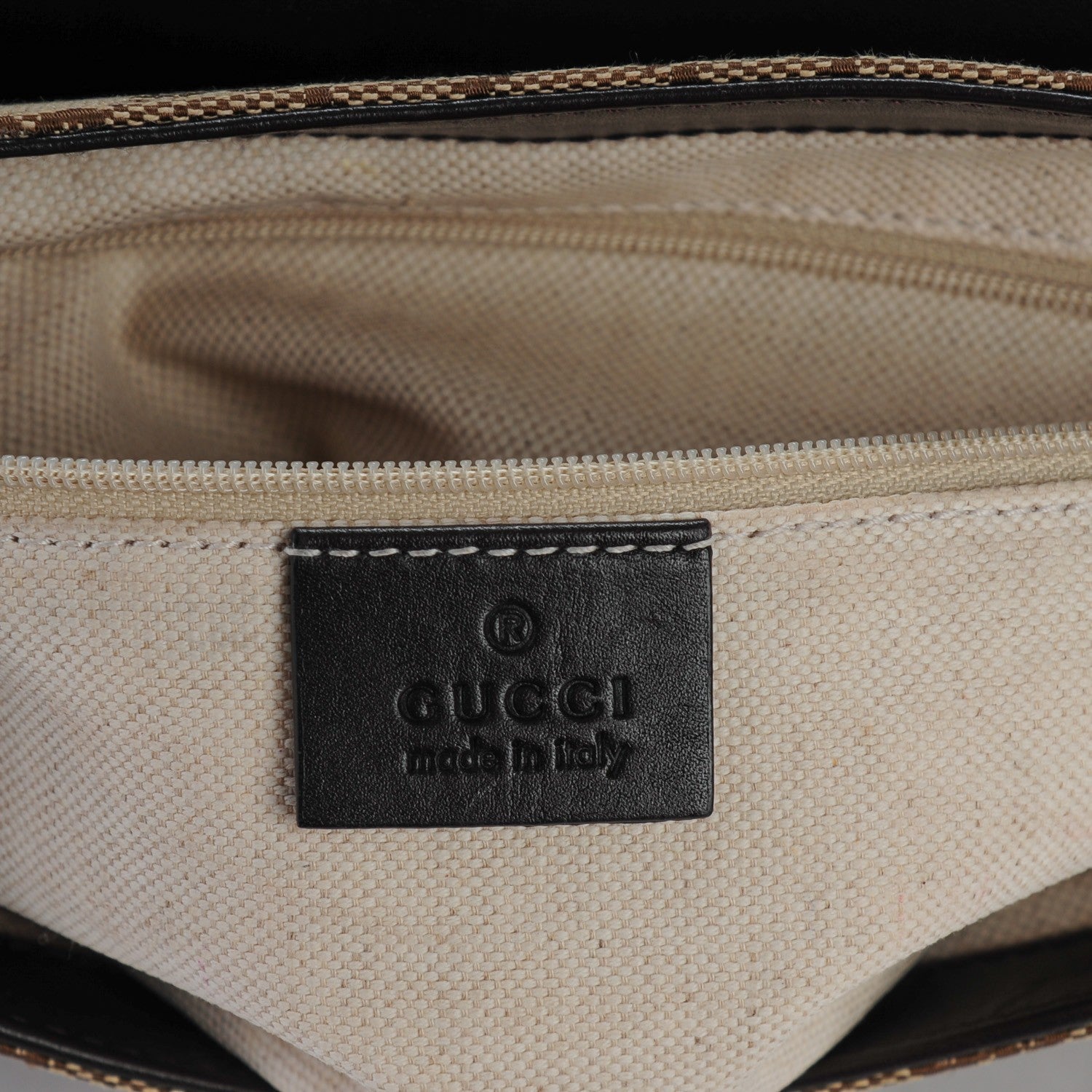 Gucci Monogram Techno Horsebit Large Shoulder Flap Bag Brown 6 of 7