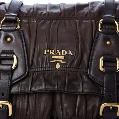 Prada Nappa Gaufre Messenger Tote Noce 10 of 14