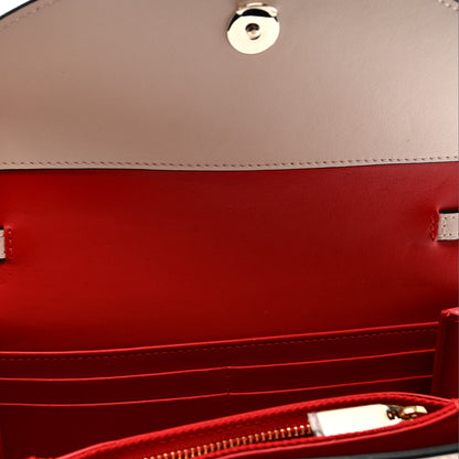Christian Louboutin Calfskin Loubi54 Crossbody Clutch Rose de Chine 19 of 19