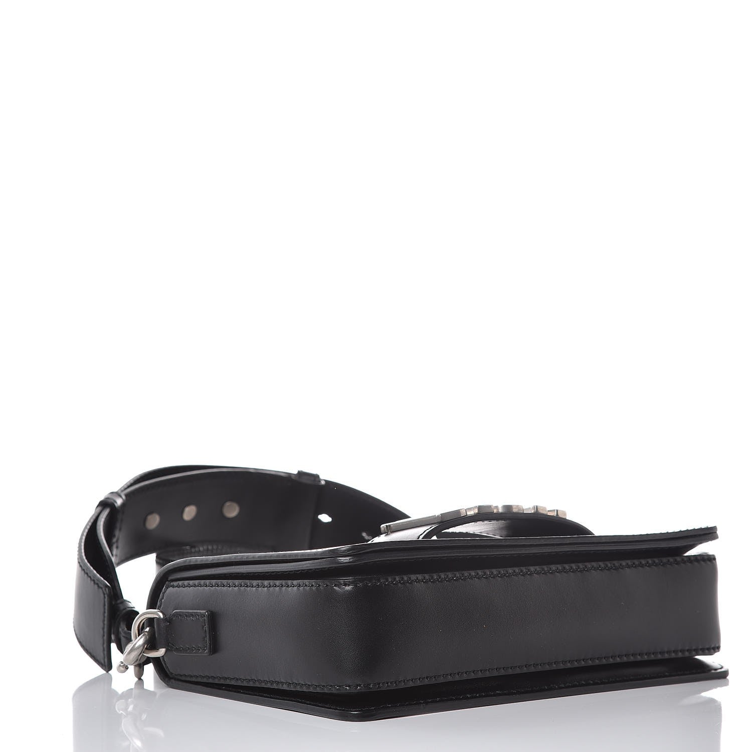 Christian Dior Smooth Calfskin Dio(r)evolution Flap Bag Black 4 of 9