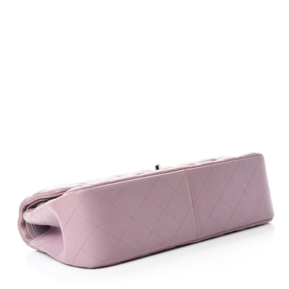 Chanel Lambskin Quilted Jumbo Double Flap Light Pink 4 of 15