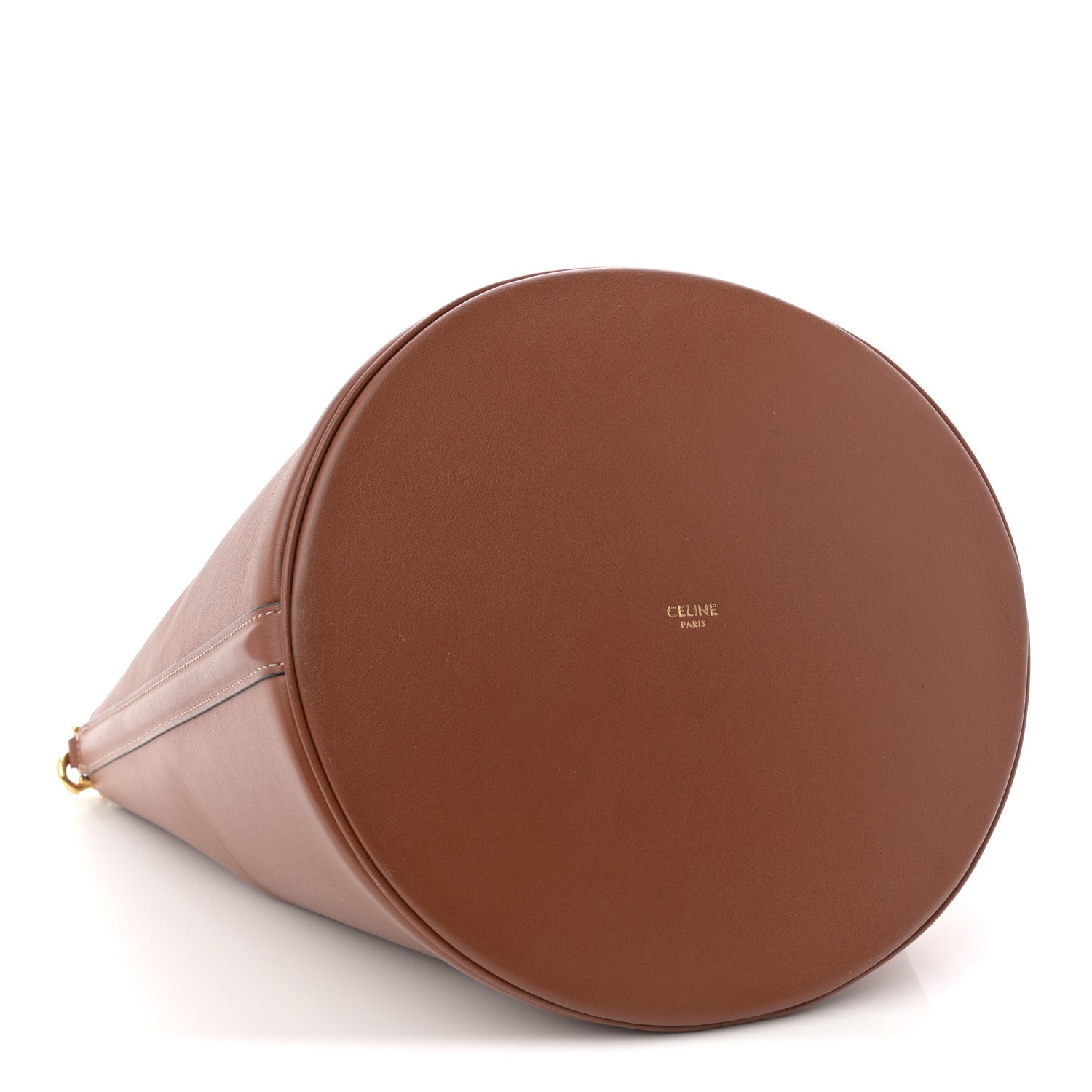 Celine Smooth Calfskin Bucket 16 Bag Tan 5 of 12