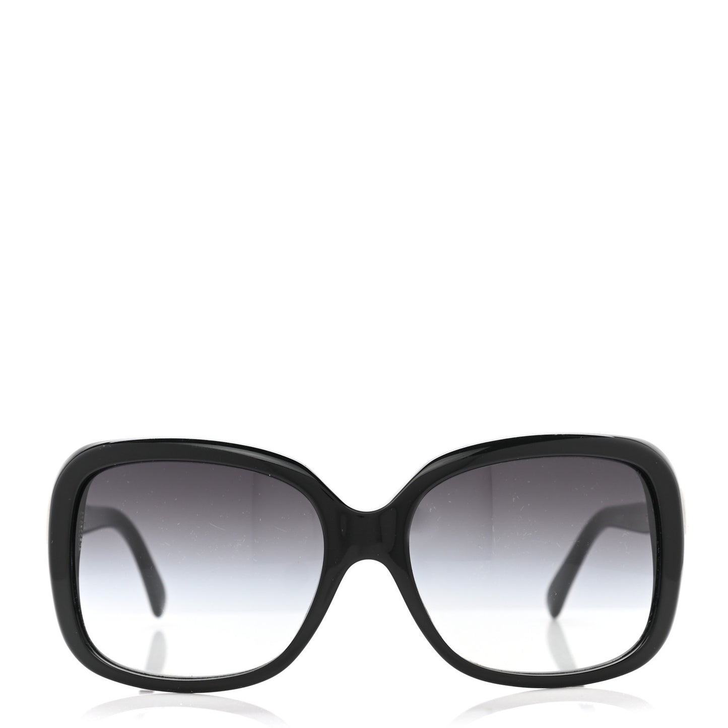 Acetate CC Bow Sunglasses 5171 Black White