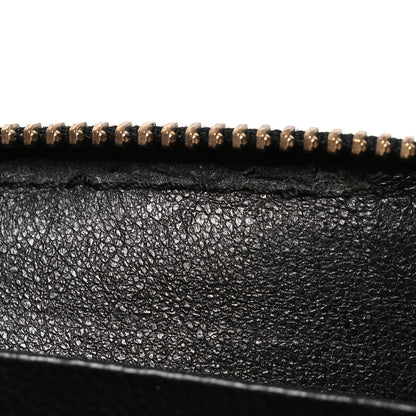 Bottega Veneta Nappa Intrecciato Zip Around Coin Purse Black 10 of 10