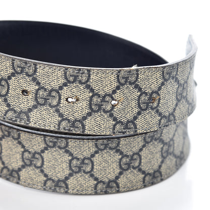 Gucci GG Plus Monogram Interlocking G Belt 110 44 Blue 7 of 9