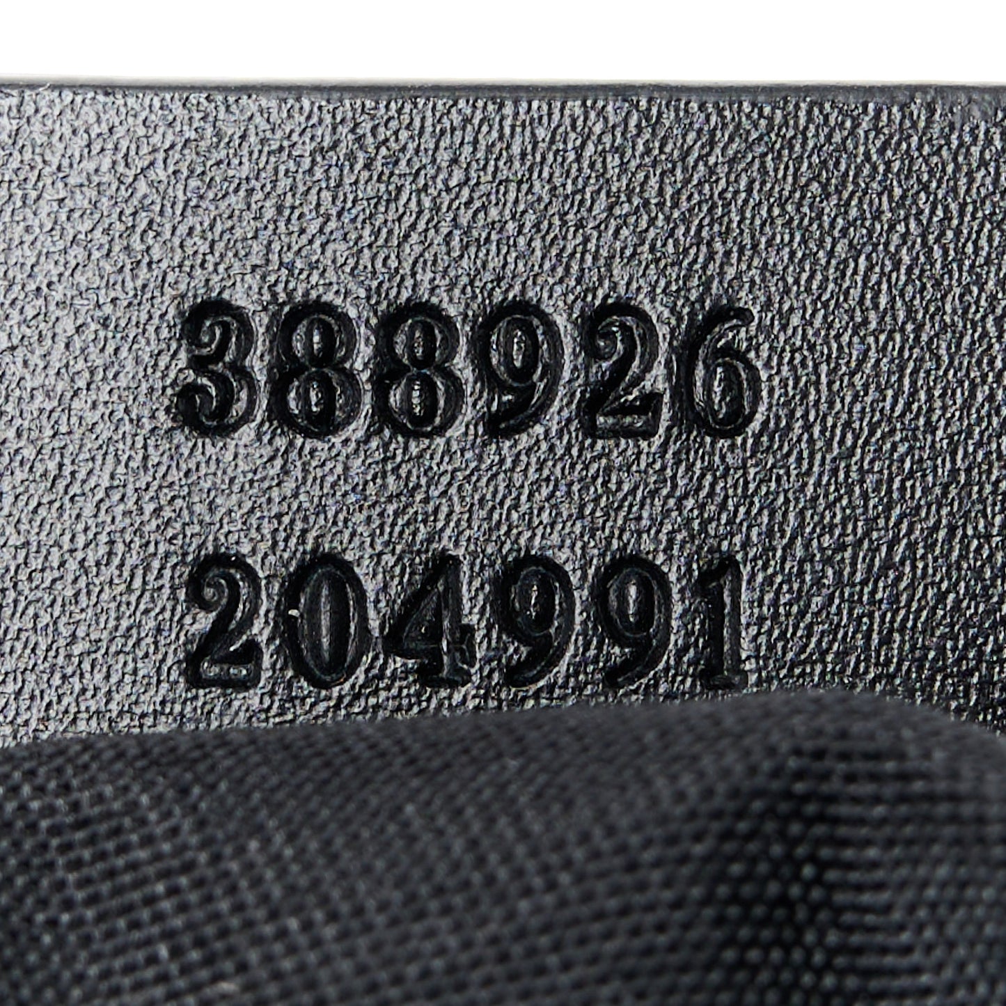 GG Monogram Web Flat Messenger Bag Black
