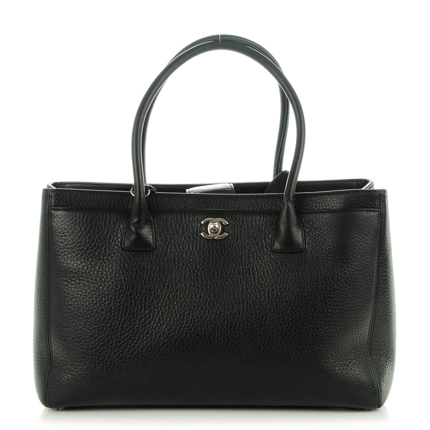 Deerskin Cerf Executive Shopper Tote Black