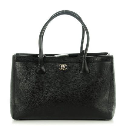 Chanel Deerskin Cerf Executive Shopper Tote Black 1 of 7