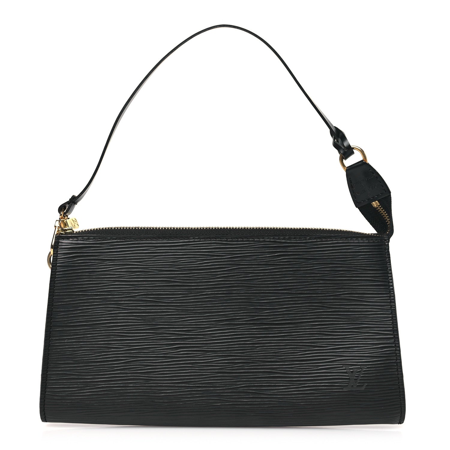 Louis Vuitton Epi Pochette Accessories 24 Black 1 of 10