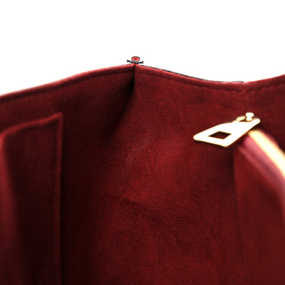 Louis Vuitton Grained Calfskin Lockme Shopper Black 10 of 13