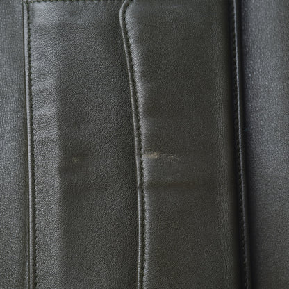 Chanel Caviar Quilted Large Flap Wallet Dark Green 17 of 17