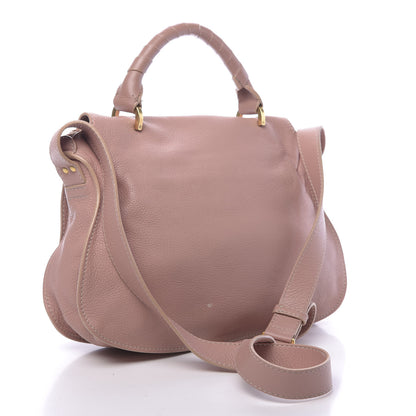 Chloe Calfskin Medium Marcie Top Handle Bag Anemone Pink 2 of 11