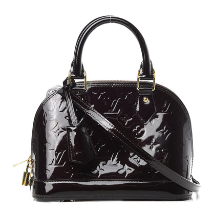 Louis Vuitton Vernis Alma BB Amarante 1 of 10