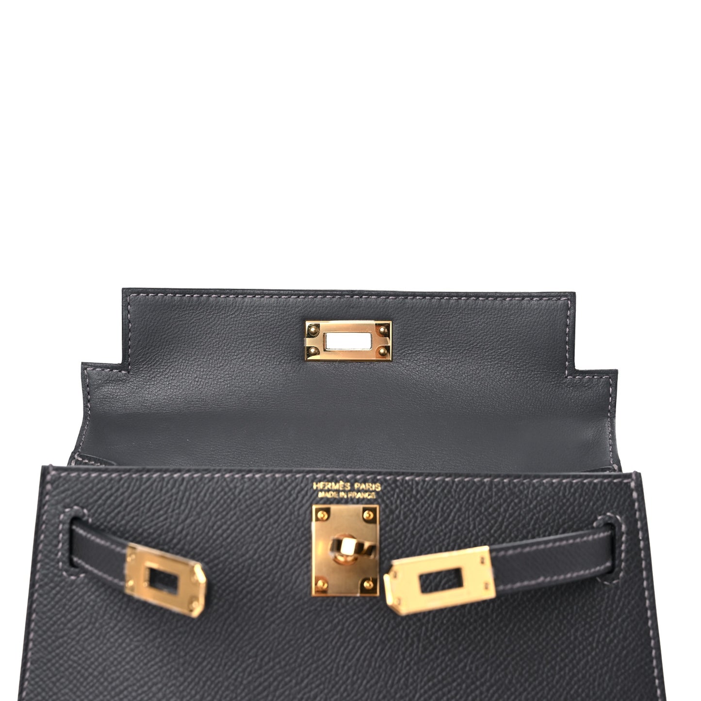 Epsom Mini Kelly Sellier 20 Graphite