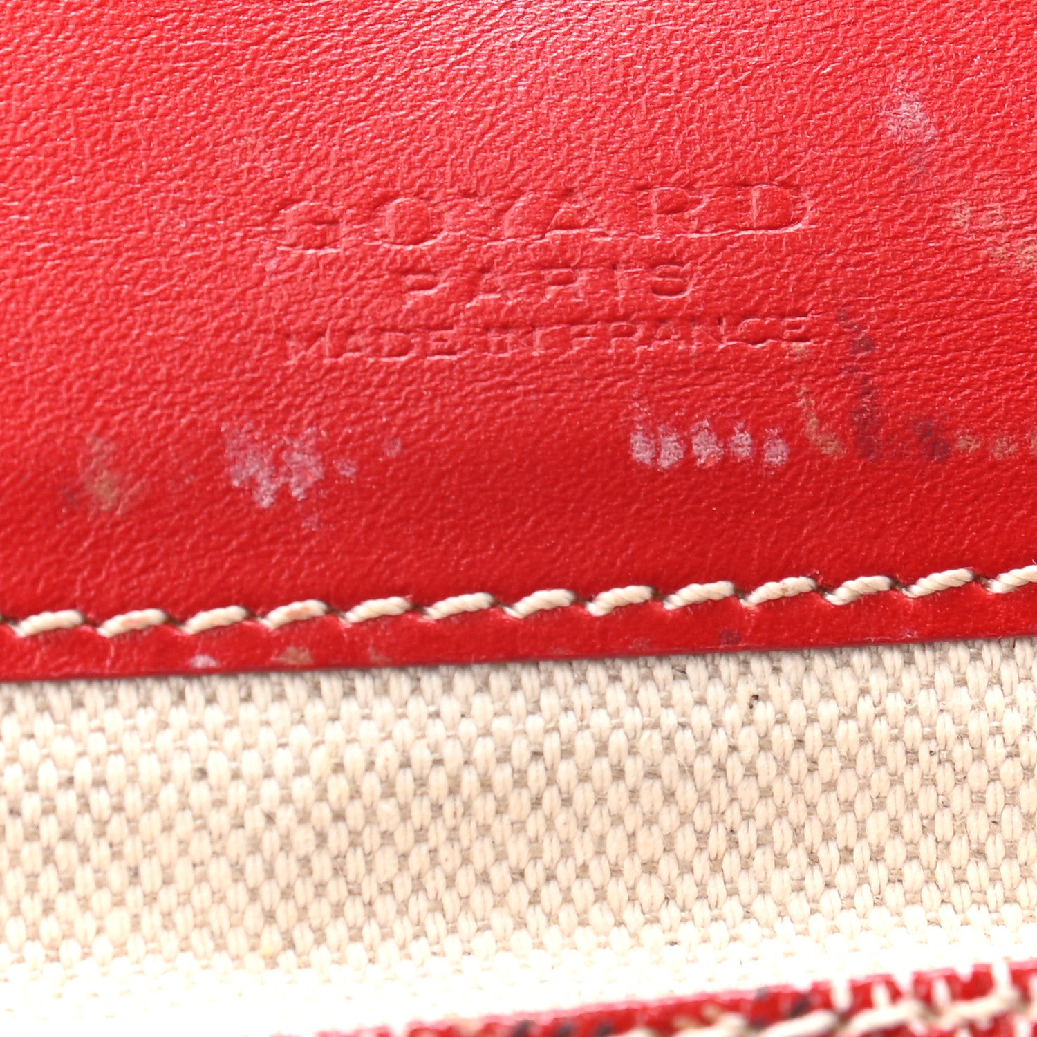 Goyard Goyardine Saint Louis PM Red 7 of 17
