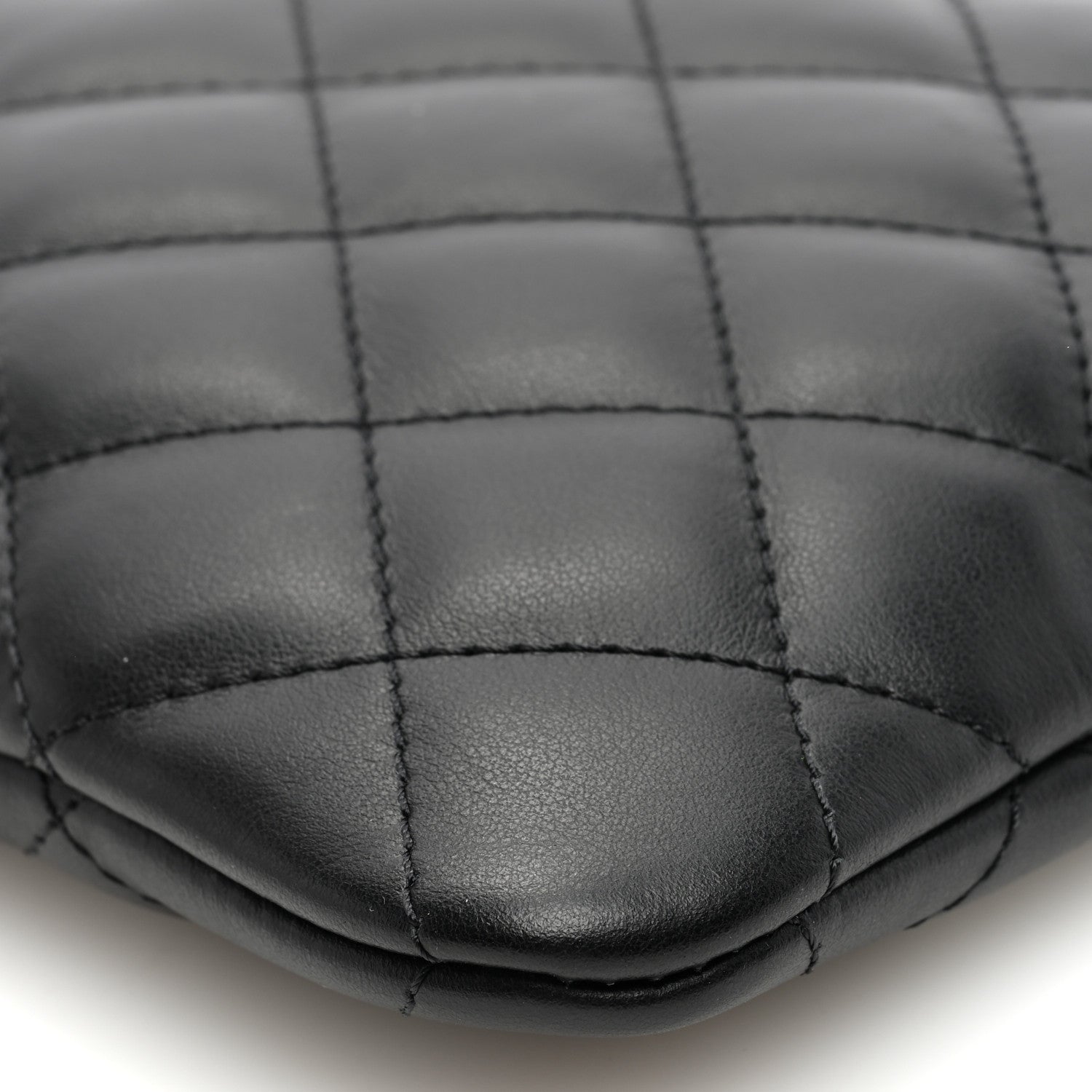 Chanel Lambskin Quilted Crossbody Bag Black 9 of 10