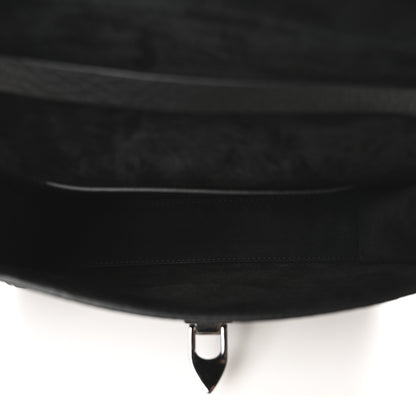 Valentino Garavani Pebbled Calfskin Monochrome Medium Rockstud Flip Lock Crossbody Bag Black 5 of 9