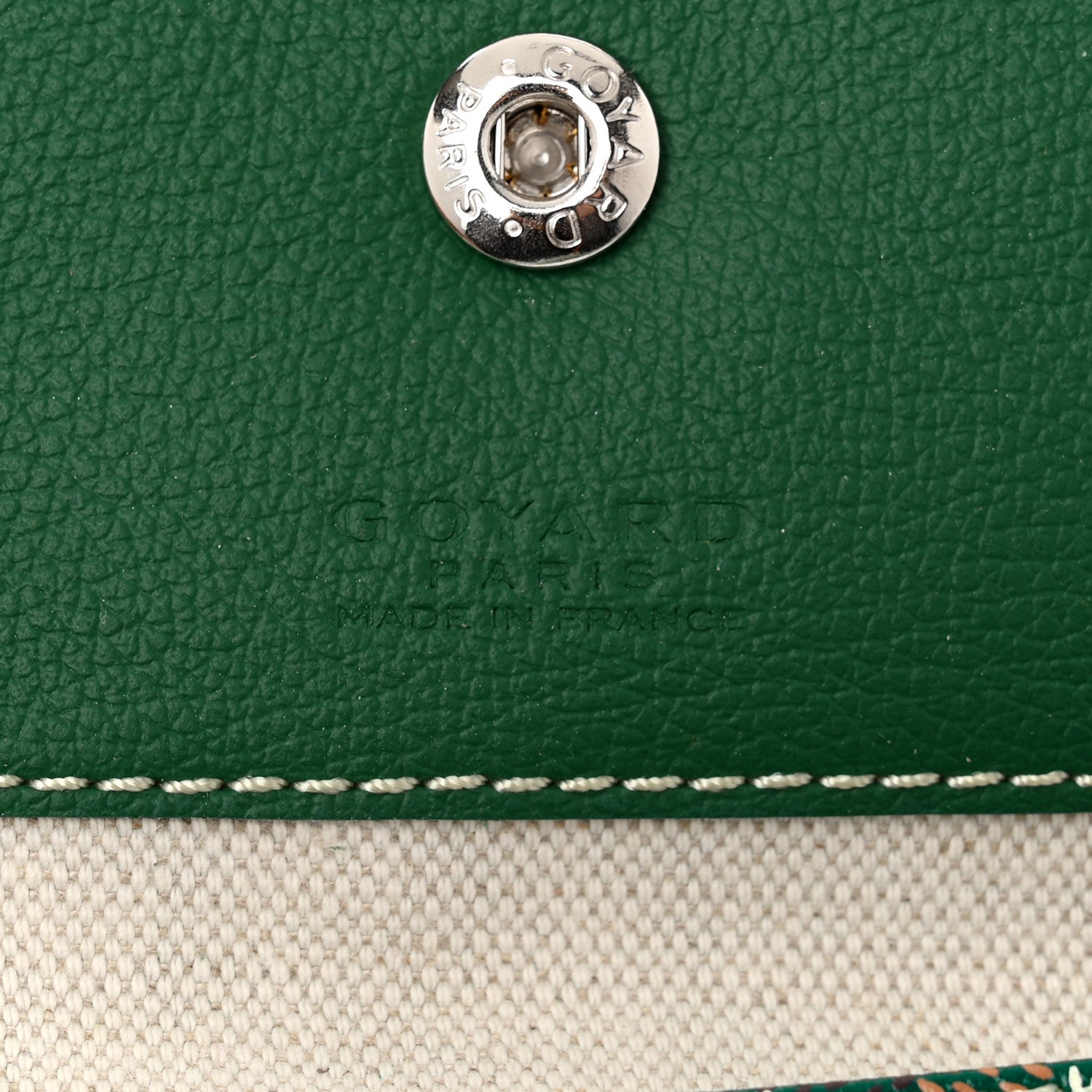 Goyard Goyardine Boheme Hobo Green 7 of 12
