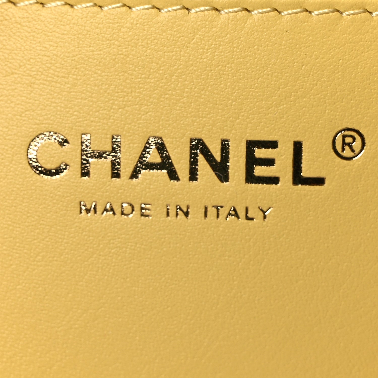 Chanel Suede Quilted Mini Chanel 25 Handbag Yellow 6 of 11