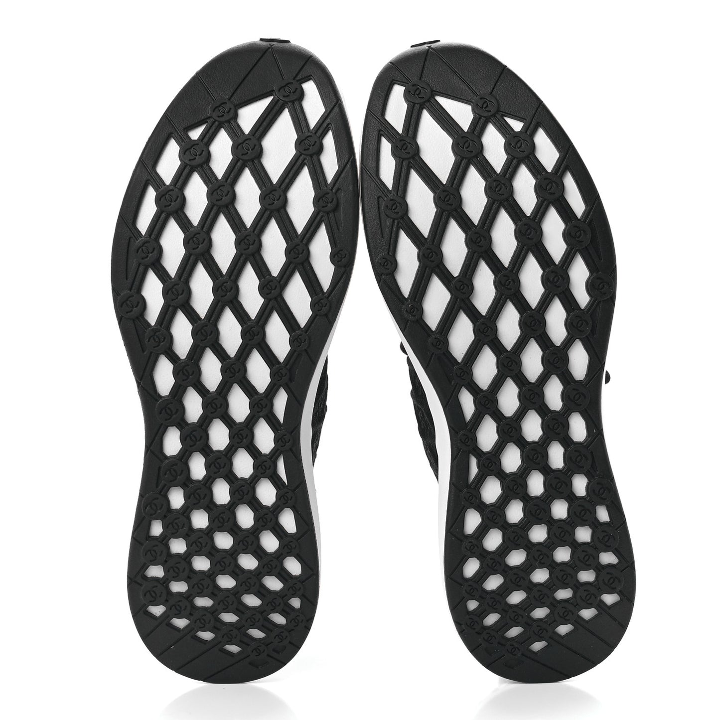 Fabric Logo Sneakers 39 Black