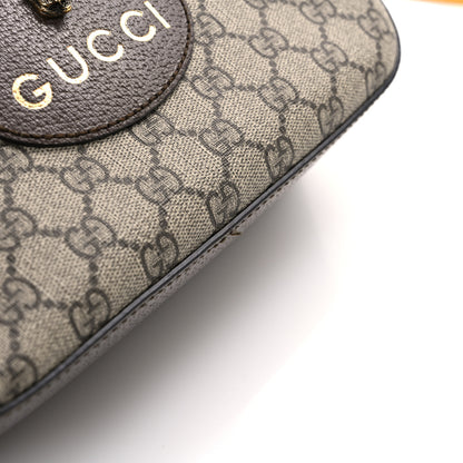 Gucci GG Supreme Monogram Web Neo Vintage Shoulder Bag Beige New Acero Crop 11 of 11