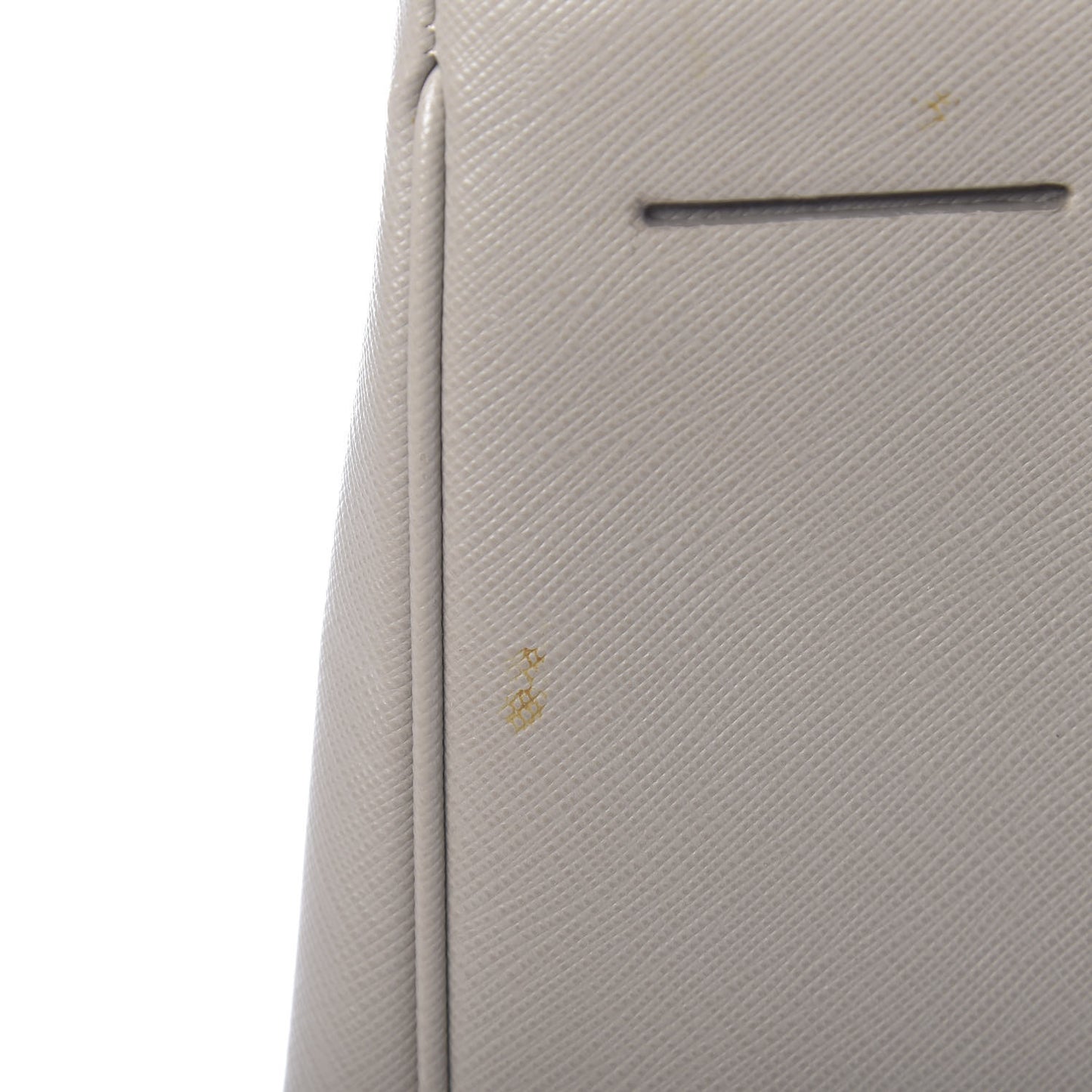Saffiano Medium Galleria Double Zip Tote Pomice