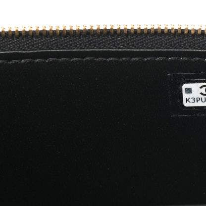 Chanel Lambskin Quilted Small Coco Vanity Case With Chain Black 8 of 12